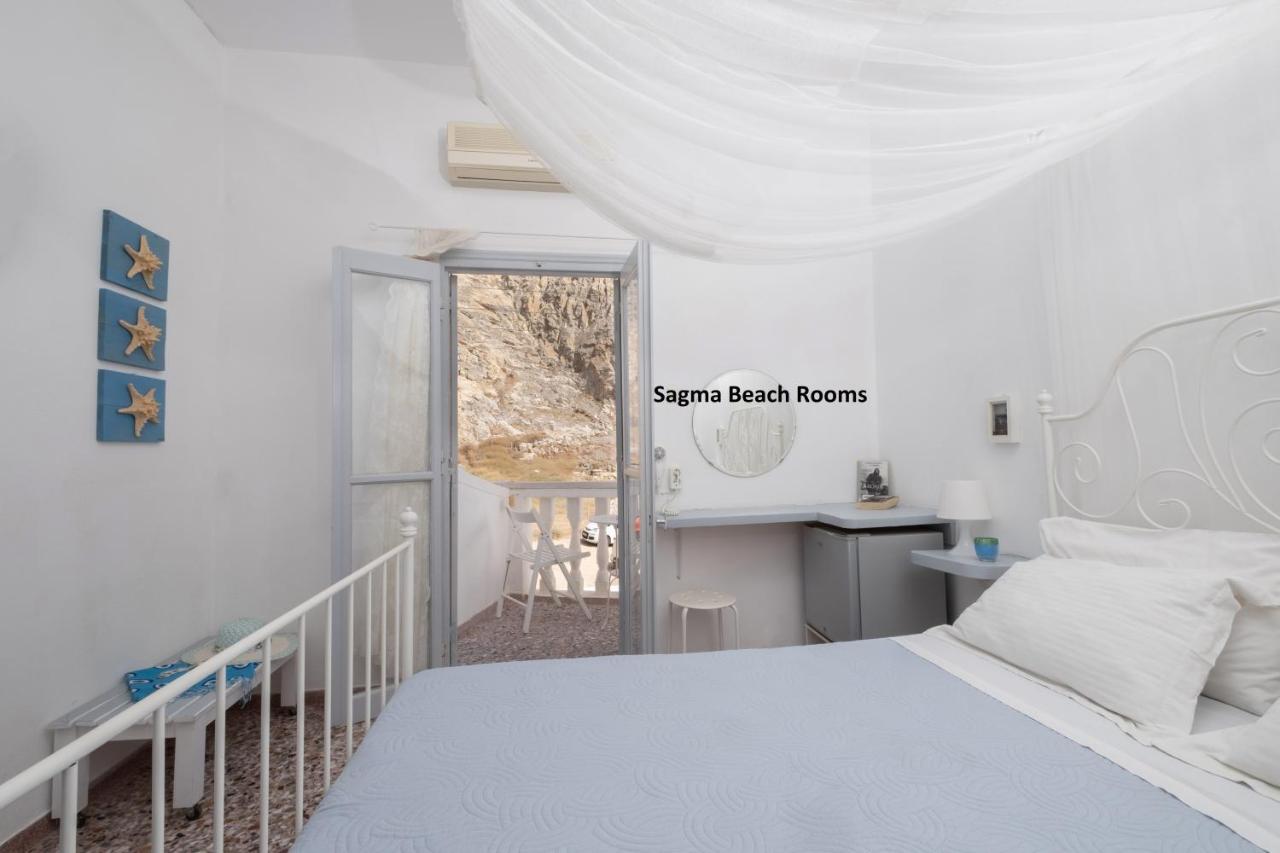Sagma Beach Rooms Períssa Extérieur photo